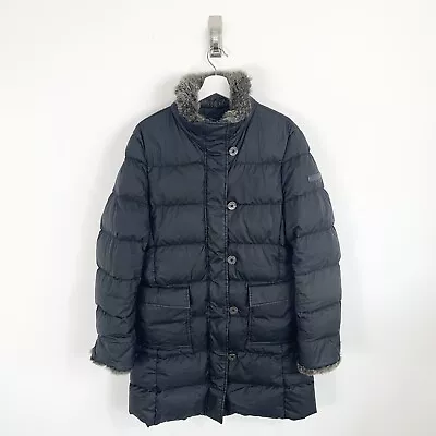 Women’s Marc O Polo Long Puffer Jacket Black Size 40 M/L • £10.50