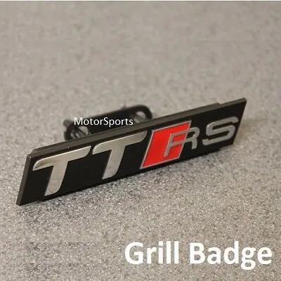 £7.95 • Buy TTRS Grill Badge Front Grille Emblem Decal Sticker Suitable For Audi TT TTS TTRS