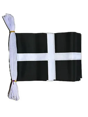 Cornwall National Flags Small 3 Metre (10 Flags) Bunting • £9.99