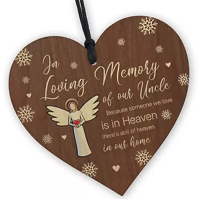 In Loving Memory Heaven Memorial Bauble Ornaments Remembrance Tree Decoration • £3.99