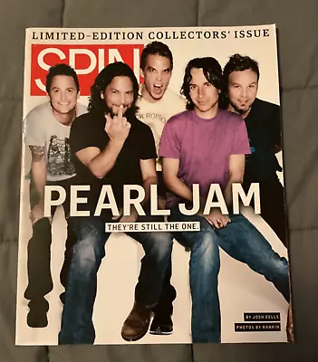 Pearl Jam Spin Magazine October 2009 RARE Limited Edition Collectors’ Issue • $9.99