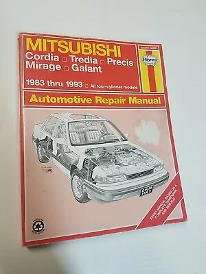 Haynes 68020 Repair Manual. Mitsubishi  1983-1993 Cordia Tredia Gallant • $9.95