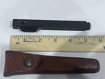 Vintage A LIETZ Co Hand Site Level Surveying Scope W/Leather Case San Fran USA • $19.95