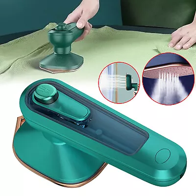 Steam Iron Garment Steamer Handheld Portable Mini Home Travel Clothes Ironing • $16.40