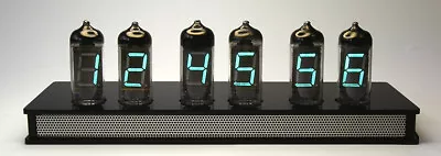 £95 • Buy BIG Vacuum Fluorescent Display VFD Tube Clock IV-11. ASSEMBLED Nixie Era UK Made