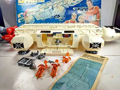 $499 • Buy SPACE: 1999 EAGLE 1 SPACESHIP Mattel 1976 99% Complete W/Box Manual Figures More