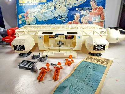 $499 • Buy SPACE: 1999 EAGLE 1 SPACESHIP Mattel 1976 99% Complete W/Box Manual Figures More
