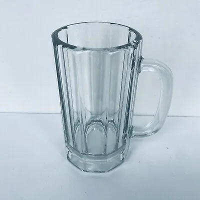 1 VTG Libby Beer Mug Ribbed Glass Heavy Stein 6” EUC Replacement • $8.54