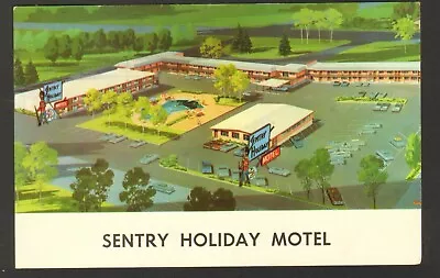 1963 Postmarked Postcard Sentry Holiday Motel Helena Montana MT • $4.49