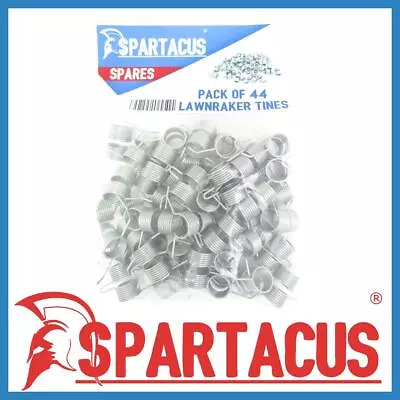 Spartacus 44 X Lawn Raker Tines Tynes To Replace Qualcast F016T47920 Scarifier • £25.99