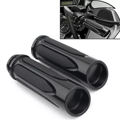 Electronic Throttle Hand Grips For Harley Touring Street Electra Road Tri Glide • $30.30