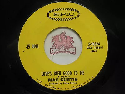 Mac Curtis – Love's Been Good To Me / The Quiet Kind 45 RPM VG (CE) • $8.99