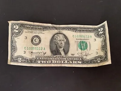 1976 2 Dollar Bill Low Serial #Rare • $700