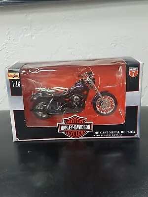 Maisto Series 7 1:18 Harley Davidson 2000 FXDX Dyna Super Glide Sport Motorcycle • $9.99