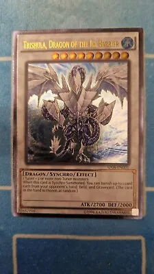 Yu-Gi-Oh!: Trishula Dragon Of The Ice Barrier - AP08-EN001 - NM - Ultimate Rare • £149.99