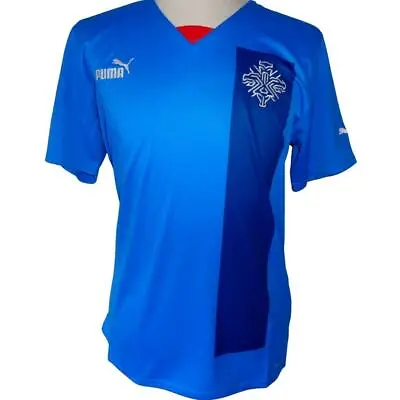 ICELAND Puma Men's Home Football Shirt 2022-2023 NEW Mens Sizes Island KSI • £35.99