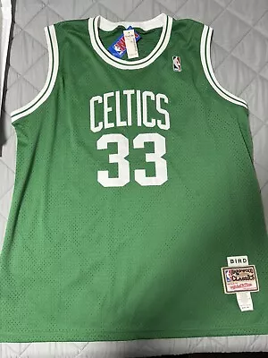Larry Bird Boston Celtics Jersey Mitchell Ness Sz 56 • $29