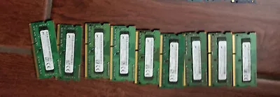9x Lot 4GB Micron PC3L-12800S SoDIMM DDR3-1600Hz Notebook Mini PC Memory RAM • $49.99