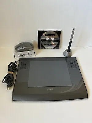 Wacom Intuos 3 Graphics Tablet PTZ-630 USB With Mouse Grip Pen And Stand • $99