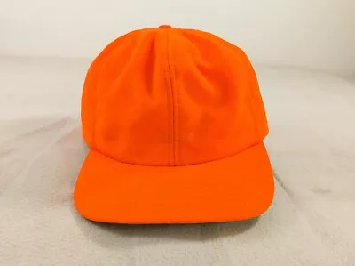 Thinsulate Mens Hat Cap Orange Large Vintage Hunting Trapper Ear Flaps Hi-Vis • $23.95