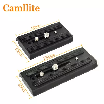 Camllite Quick Release Plate Mount Plate For Manfrotto Holder Hydraulic Tripod • $8.91