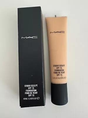 NIB MAC Studio Sculpt Foundation NC20 SPF 15 • $49.99