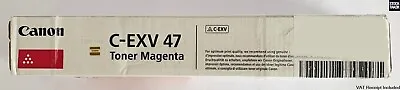 Genuine Canon C-EXV47 Magenta Toner Cartridge 8518B002 IRC250 C255 C350 VAT Inc • £34.95