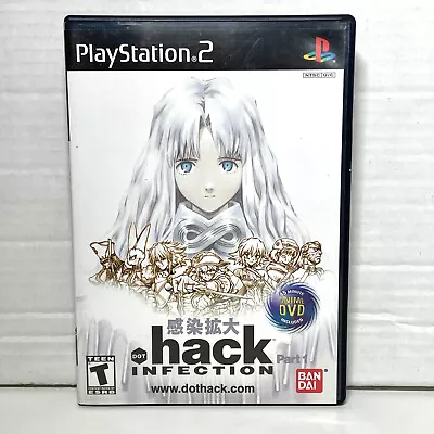 Dot .hack Infection (Sony PlayStation 2 PS2) - No Manual - Tested • $14.99