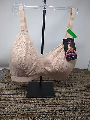 Maidenform Size Large Casual Comfort Removable Cups Lace DM1180 WR9 NWT • $13.59