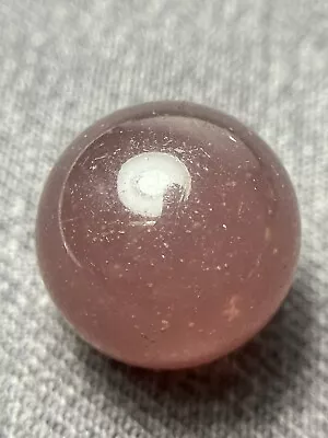 Master Marble Melon Ball Pink Near Mint Vintage Marble Transparent • $5