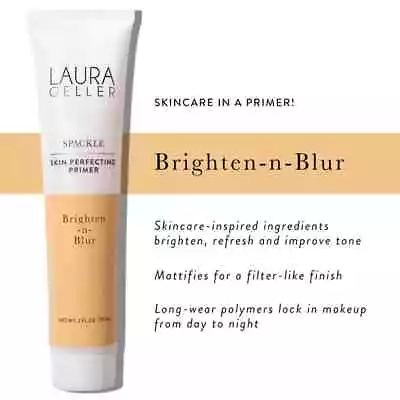 Spackle Skin Perfecting Primer: Brighten-n-Blur 59ml By Laura G New & Sealed • £21.75