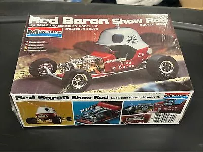 Monogram Red Baron Show Rod 1/24 Factory Sealed Kit!! Circa 1985! Vmcp! • $69.95