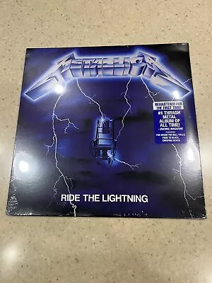 METALLICA - RIDE THE LIGHTNING New Vinyl LP Record Album 180g 2016 Remaster • $24.95