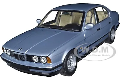 $189.99 • Buy 1986 Bmw 535i (e34) Light Blue Metallic 1/18 Diecast Car Minichamps 100024007