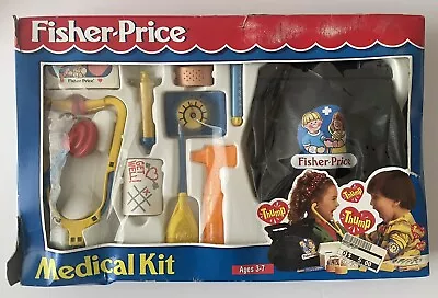 Vintage 1994 Fisher Price #2010 Dr Medical Kit  - Original Open Box Unused *Read • $59.99