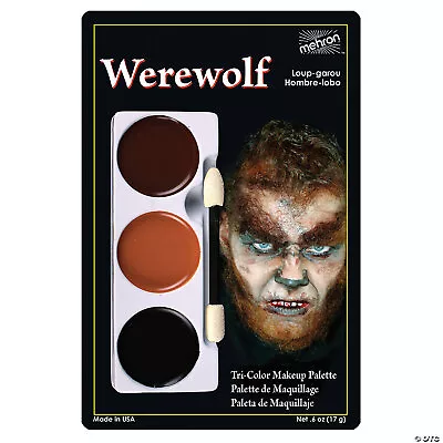 Mehron Inc.  *A/R* - Wolfman Tri Color Makeup Palette • $20.72