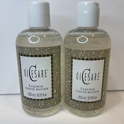 Lot Of 2 ~  DiCesare LIQUIFIX Liquid Mousse  8.75 Oz   Original Formula!! • $24.99