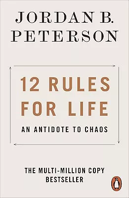 $15.99 • Buy 12 Rules For Life By Jordan B. Peterson Paperback Book With Minor Printing Fault