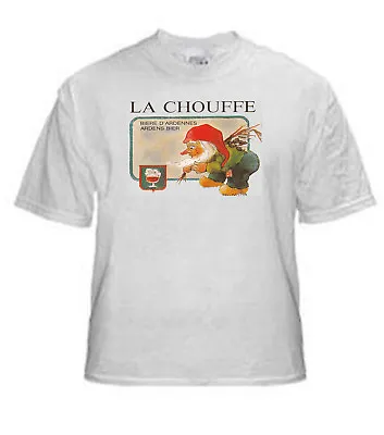 La Chouffe Beer Label T Shirt Belgian Beer ~ Great Gift Idea Sizes Small-xxxlg • $13.99