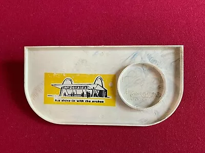 1950's McDonalds Plastic Drive-In Car Window Food Trays (Scarce / Vintage)  • $85