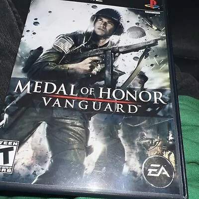 Medal Of Honor: Vanguard ( PlayStation 2 2007) Black Label PS2 Complete 767 • $12.87