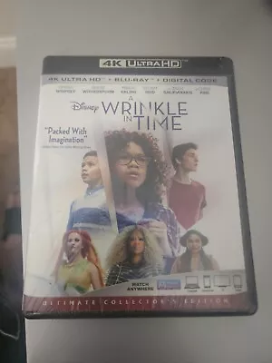 A Wrinkle In Time (4K ULTRA HD + BLU-RAY+ DIGITAL CODE) • $8