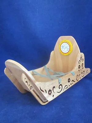 MUFFY VANDERBEAR Santa's Workshop 1994 Dog Sled ~ Sleigh VINTAGE NEW • $17.95