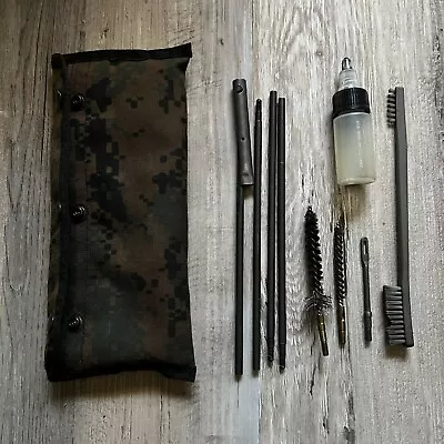 Military Rifle Cleaning Kit US Marine Corps USMC MARPAT Camo Molle Pouch Marines • $10
