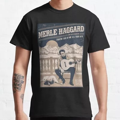 HOT! Merle Haggard Retro Vintage Classic T-Shirt Size S-5XL Best Gift • $22.99