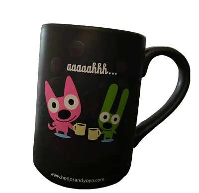 $22.50 • Buy Hoops And Yoyo Coffee Tea Mug Cup From Hallmark “Heat Activated” Black