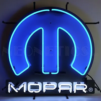 Handmade Neon Sign Mopar Omega M Neon Light With Backing • $402.99