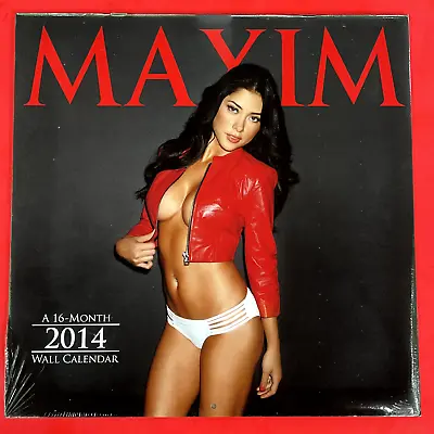 2014 Sexy MAXIM Wall Calendar - PIN UP GIRLS - NOS Sealed NEW • $14