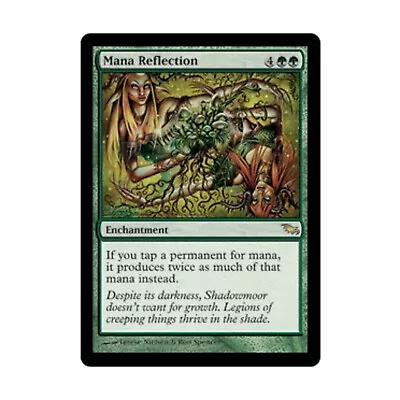 WOTC MtG Shadowmoor Mana Reflection (R) EX • $14.49