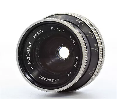 SUPAR RARE [NEAR MINT] Angenieux 12.5mm F2.2 R4 C Mount For 16mm From Japan #K01 • $499.90